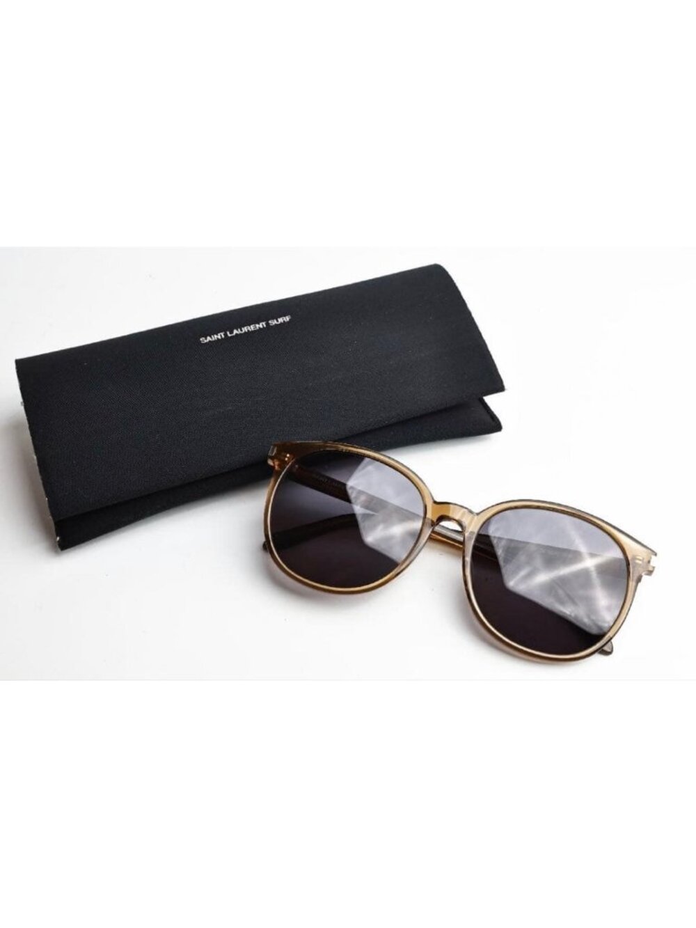 Saint Laurent Surf Logo Sunglasses Eyewear